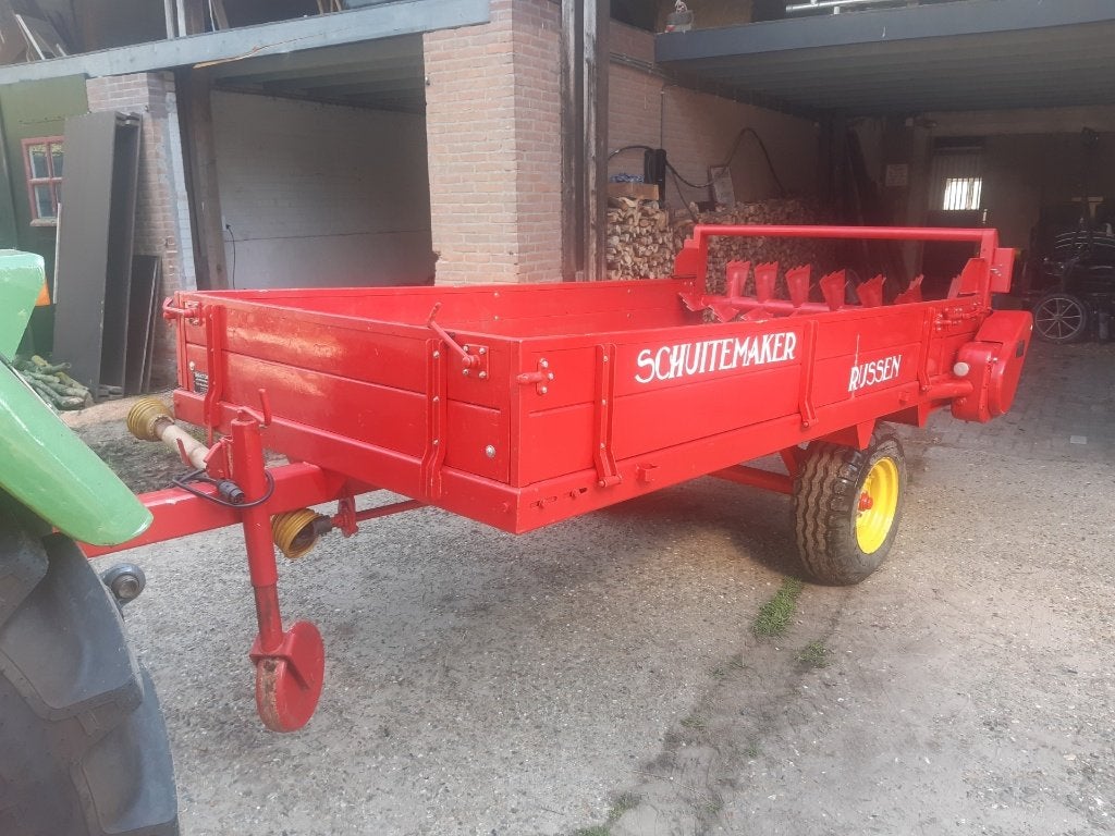 Gerestaureerde, originele Schuitemaker mestverspreider, Ophalen of Verzenden, Gewasbescherming en Bemesting