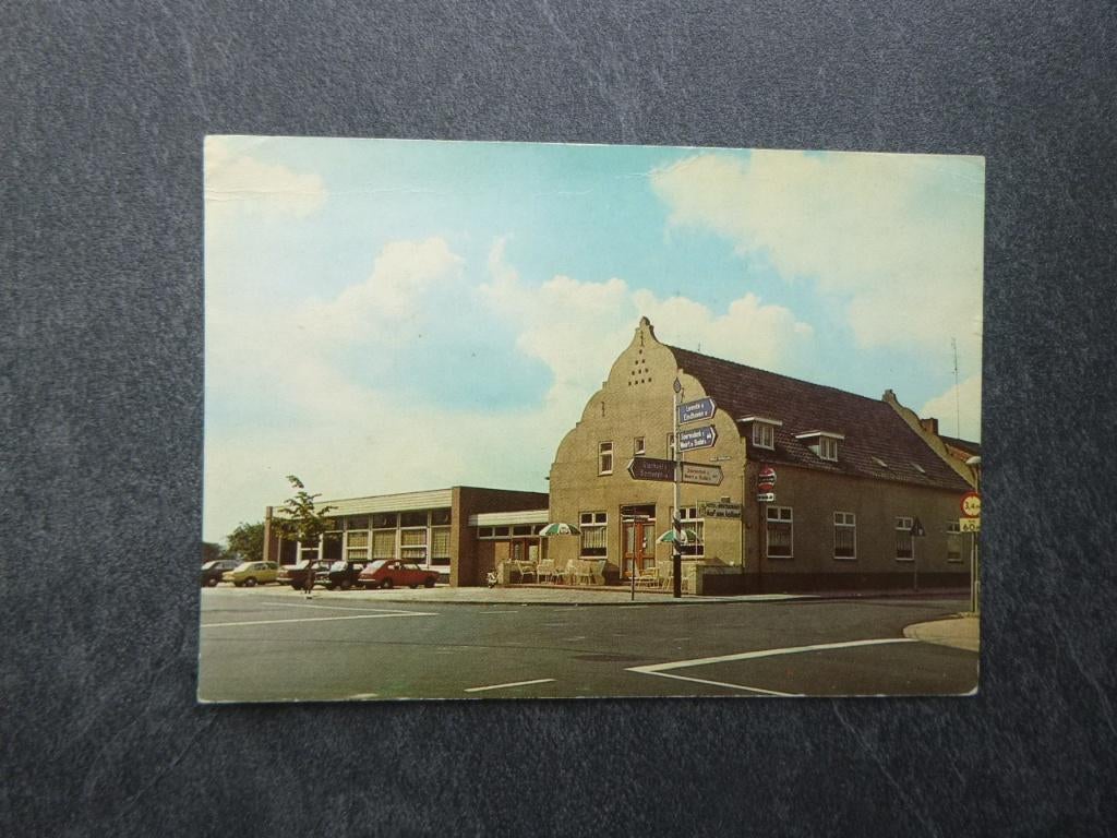 Maarheeze, hotel restaurant Hof van Holland/auto 1973, Verzenden, 1980 tot heden, Ongelopen, Zuid-Holland