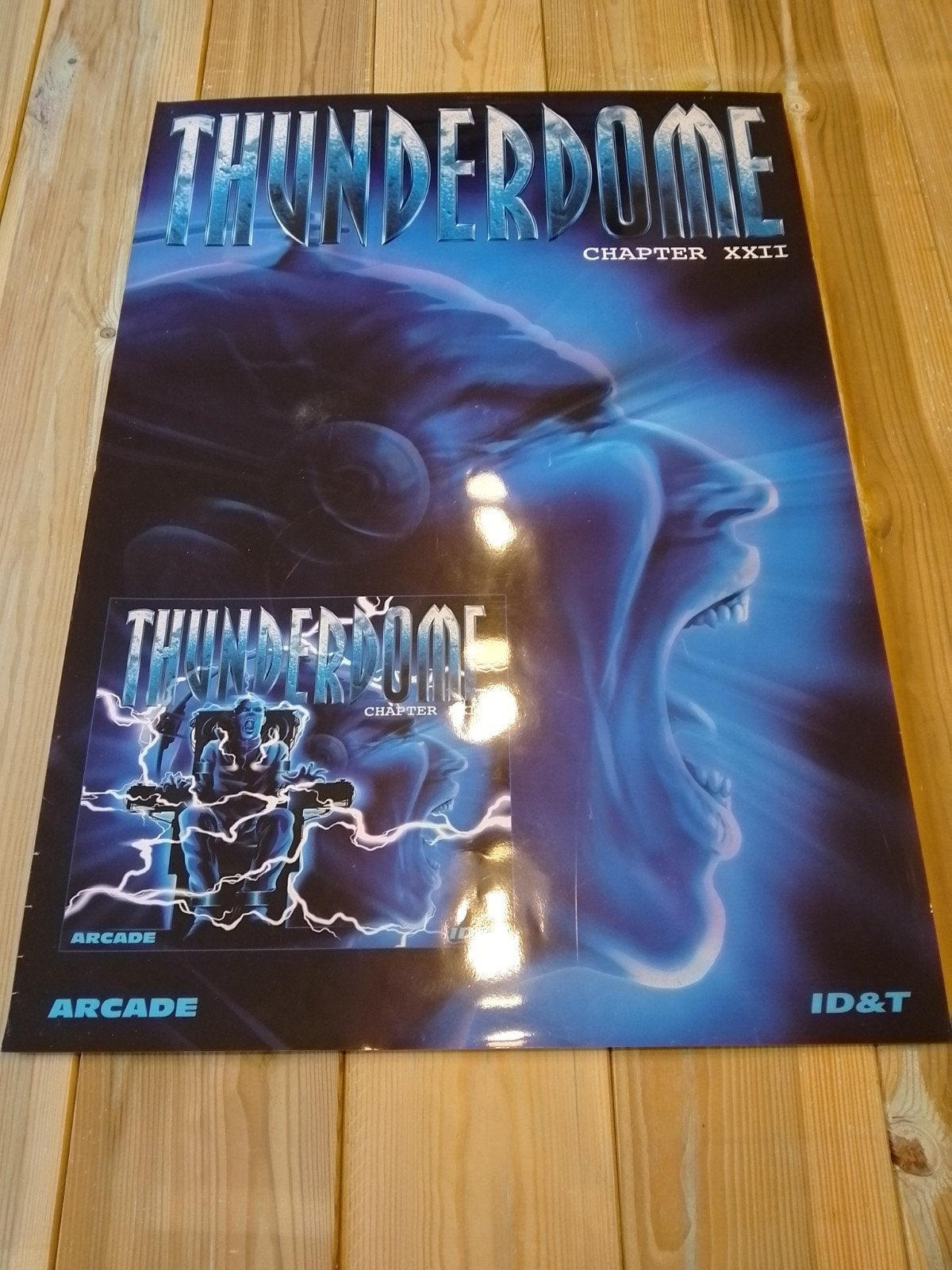 Thunderdome XXII poster hardcore gabber ID&T, Ophalen of Verzenden, Nieuw