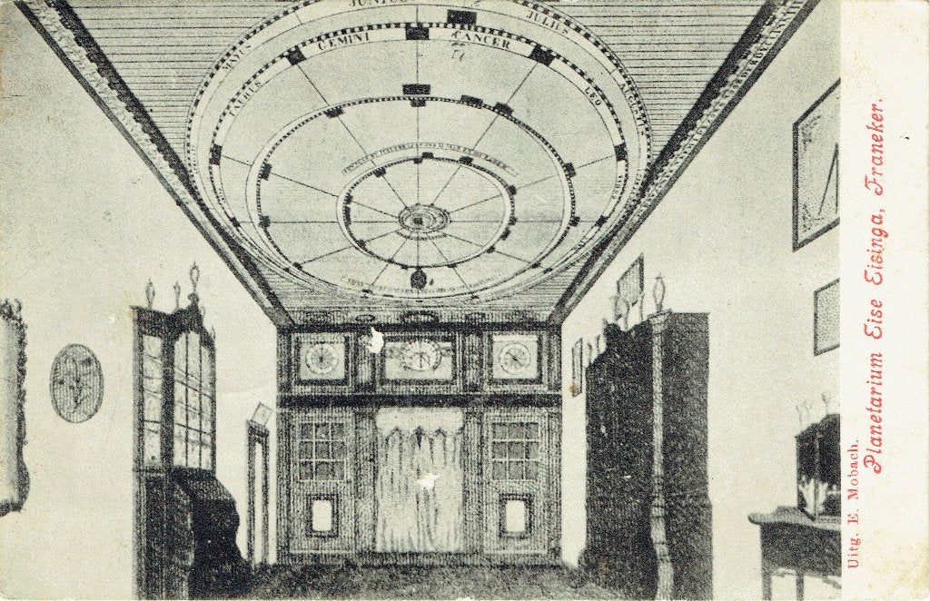Ansichtkaart Franeker Planetarium Eise Eisinga, Verzenden, Voor 1920, Gelopen, Friesland