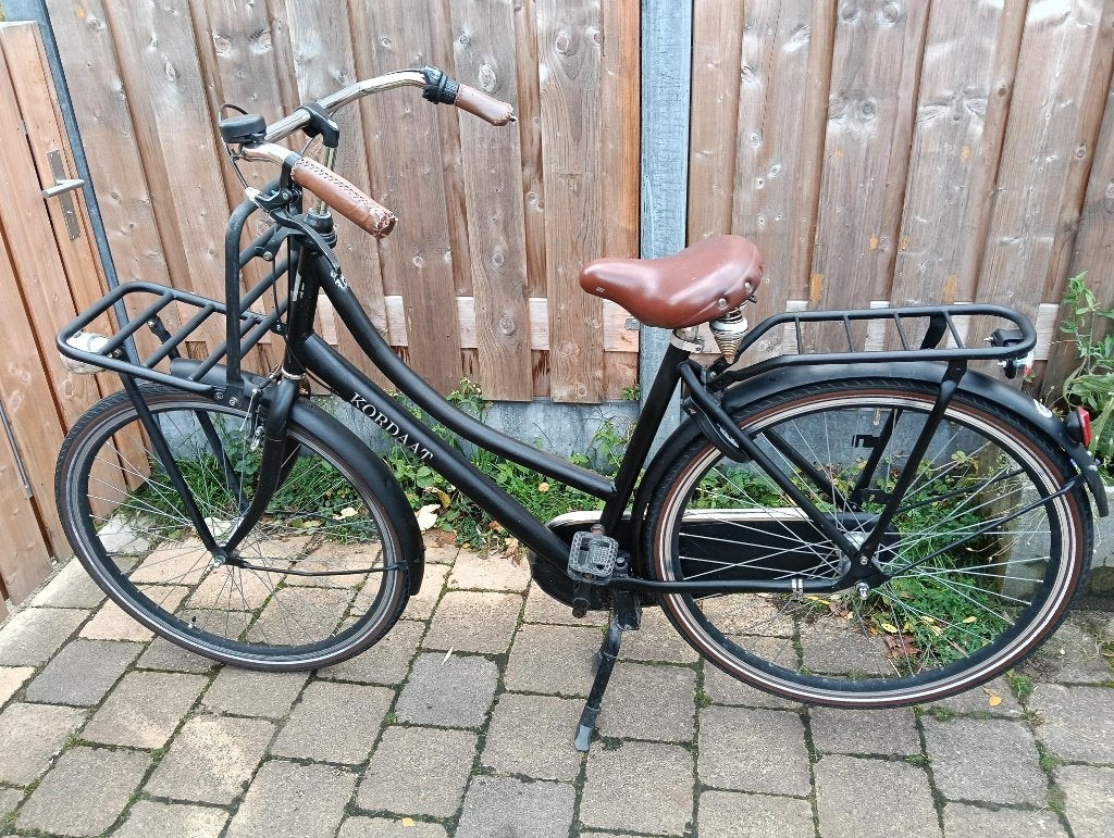 Transportfiets, 28 inch, Kordaat, Fietsen en Brommers, Fietsen | Dames | Damesfietsen, Terugtraprem, Gebruikt, Versnellingen, 50 tot 53 cm