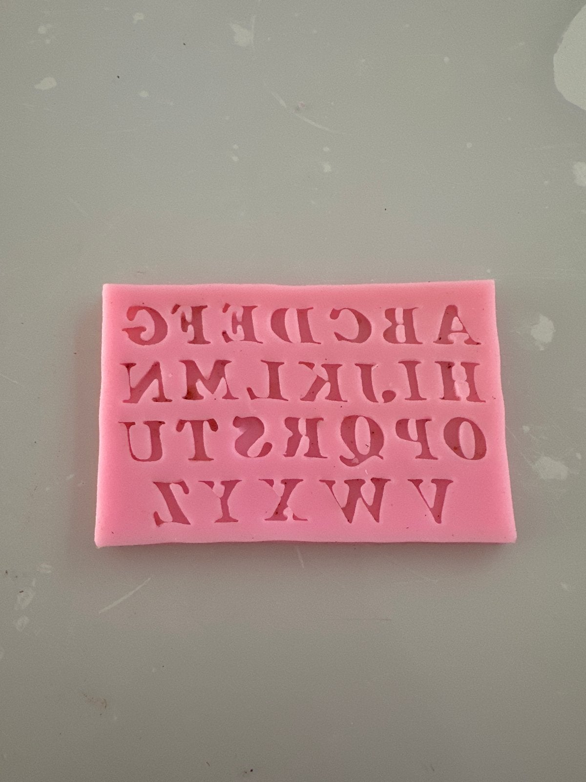 Siliconen Alfabet Bakvorm - Letters voor Taartdecoratie, Hobby en Vrije tijd, Taarten en Cupcakes maken, Ophalen of Verzenden