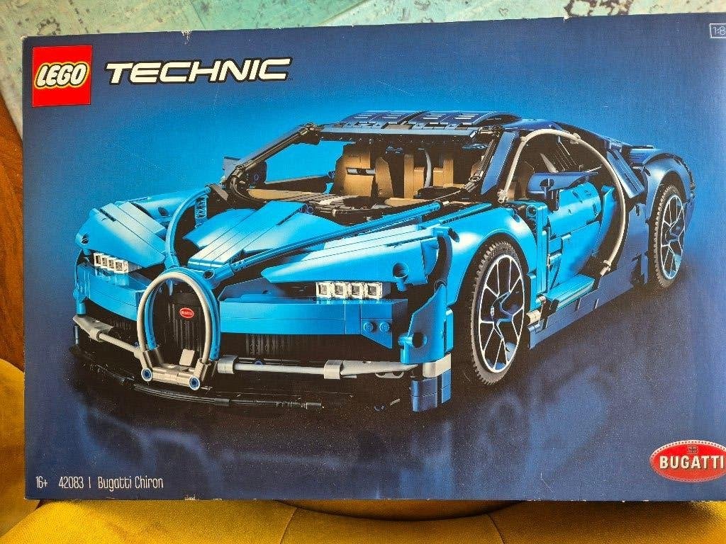 LEGO Technic Bugatti Chiron 42083 incl doos+boekjes, Ophalen, Lego, Nieuw, Technic