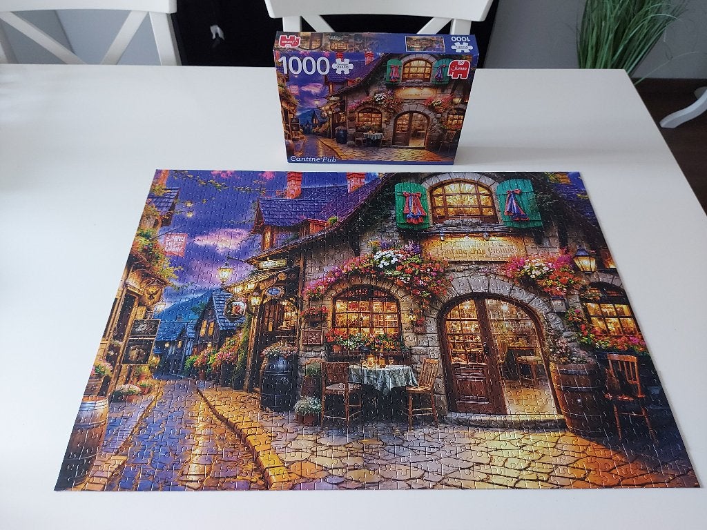 Legpuzzel Jumbo Cantine Pub 1000 st, Ophalen, 500 t/m 1500 stukjes, Zo goed als nieuw, Legpuzzel