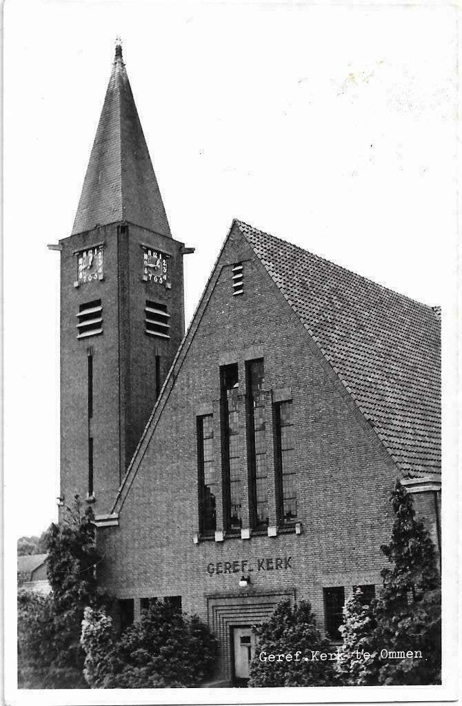 AK Ommen - Geref. Kerk te Ommen, Verzenden, 1960 tot 1980, Ongelopen, Overijssel