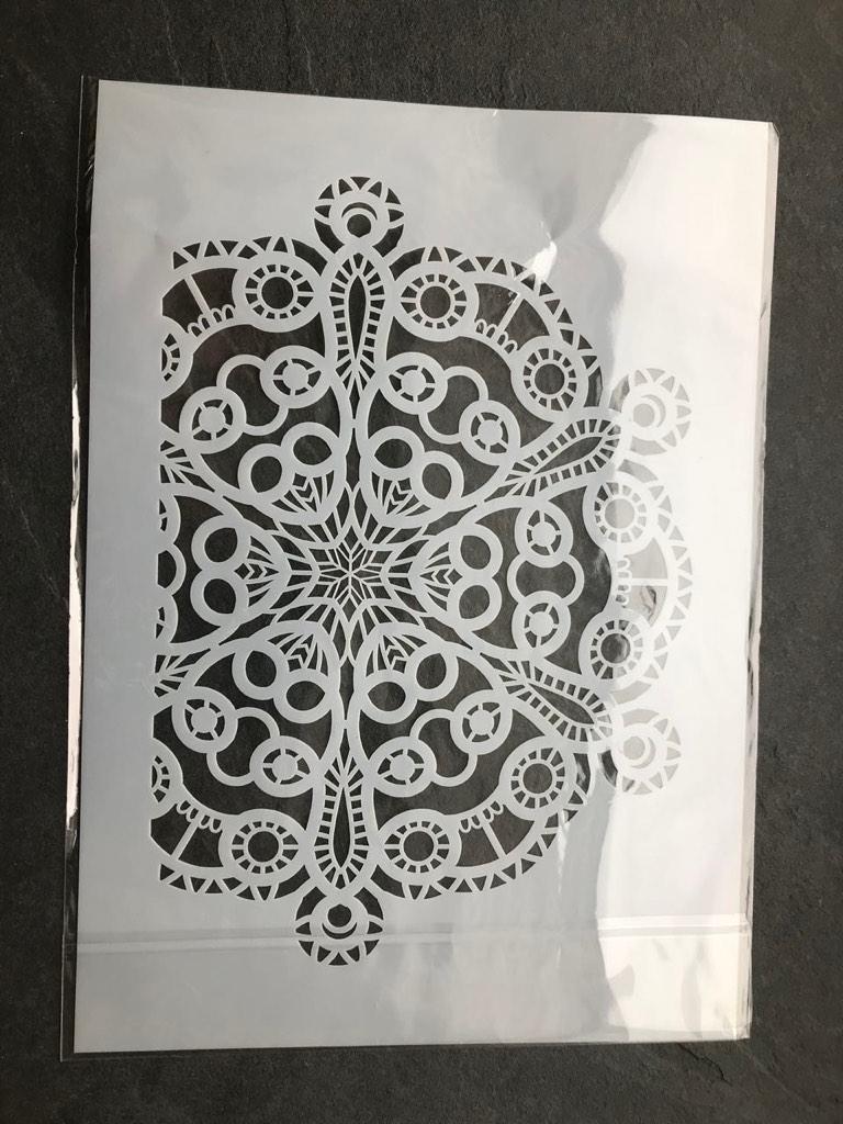 Oosterse mandala sjabloon stencil, Verburgt Vintage, Overige typen, Nieuw, Ophalen of Verzenden
