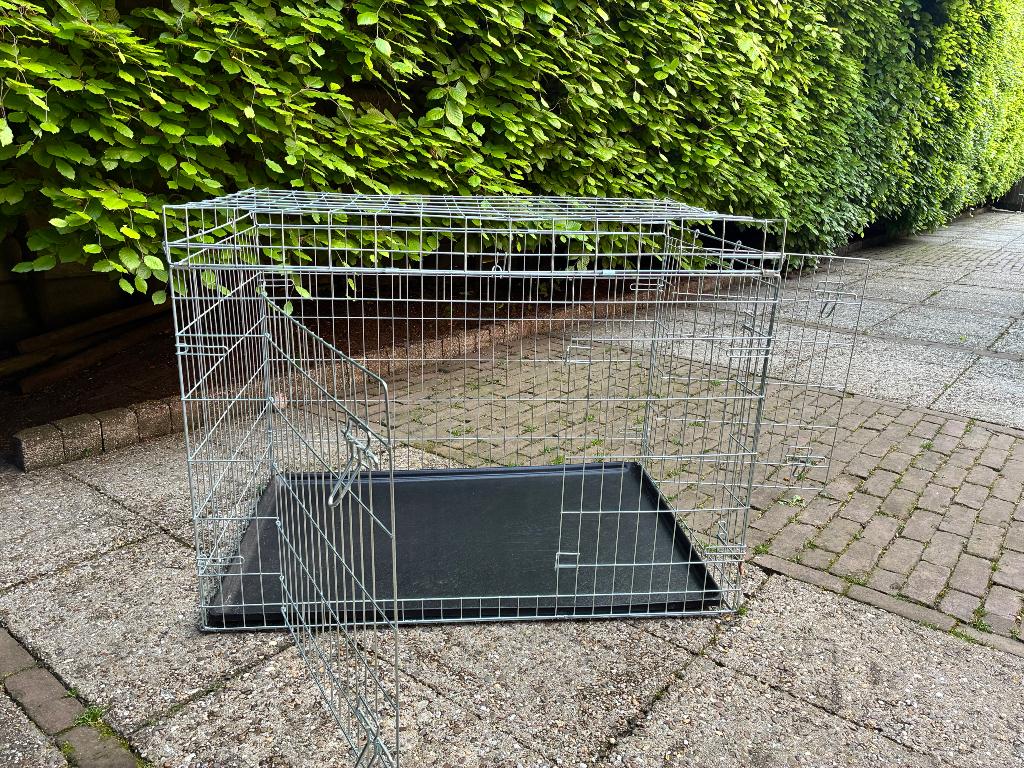 Honden bench, Dieren en Toebehoren, Hondenbenches, Ophalen, Gebruikt