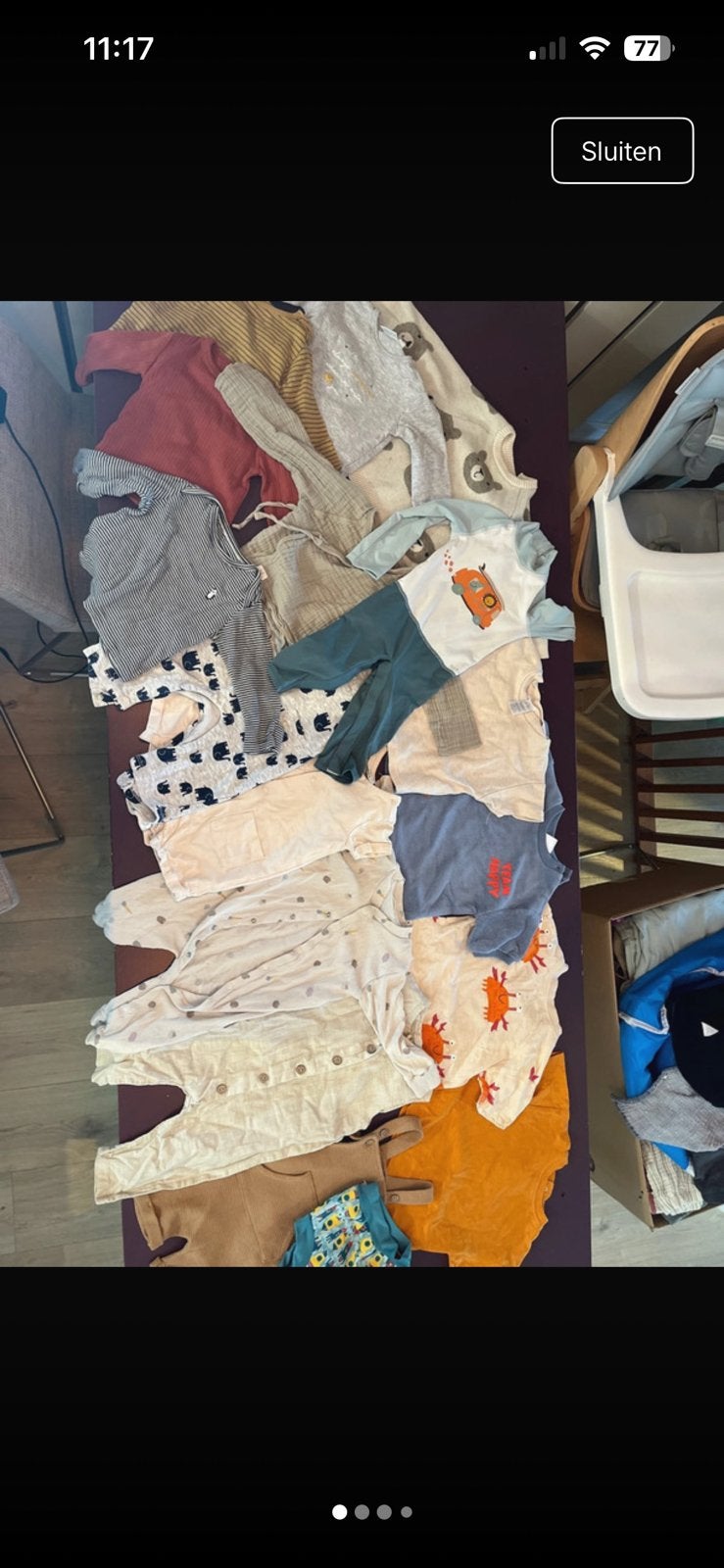 17 items jongenskleding pakket maat 60/68, Ophalen of Verzenden, Gebruikt, Maat 68