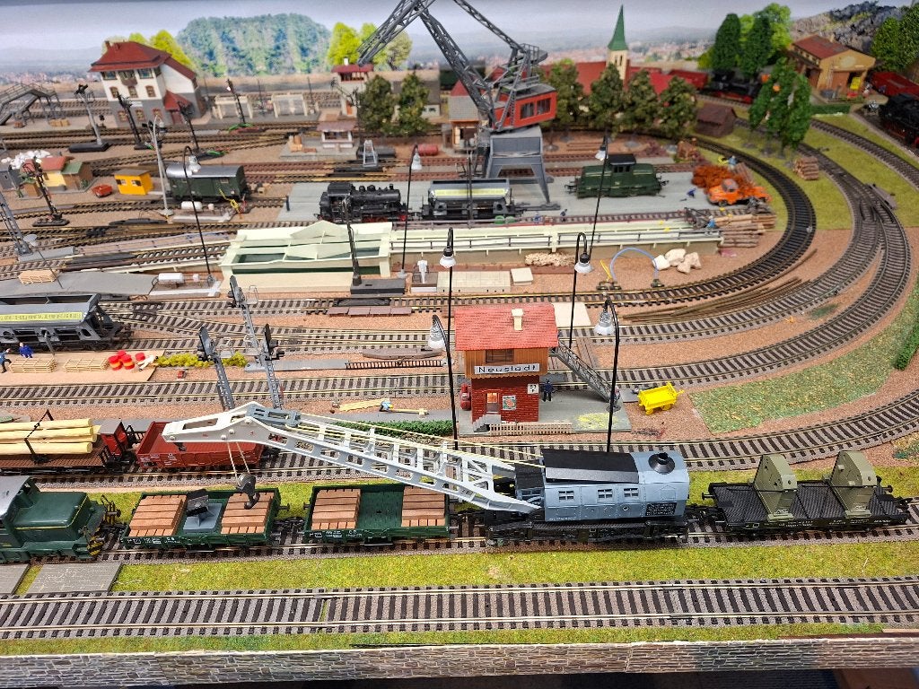 fleischmann kraan set, Treinset, Gelijkstroom, Fleischmann, Ophalen of Verzenden