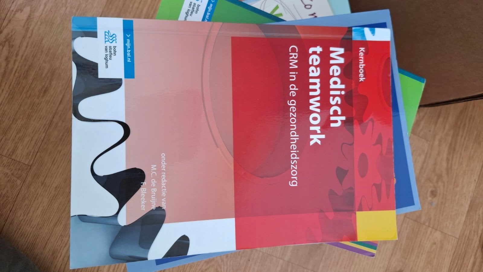 Medisch teamwork: CRM in de gezondheidszorg, Boeken, Zo goed als nieuw, Beta, HBO, M.C. de Bruijne, F. Bleeker