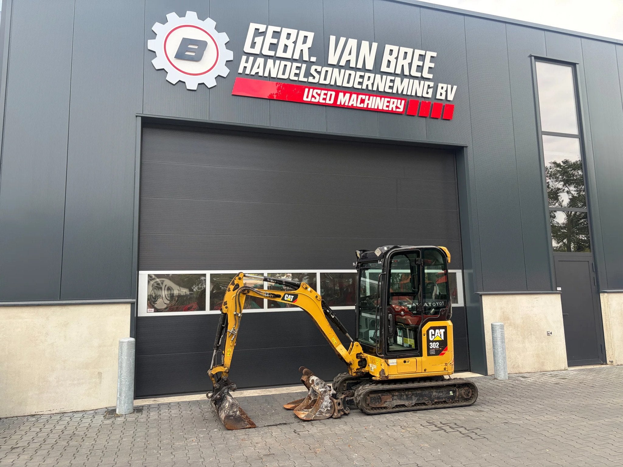 Caterpillar 302CR minigraver/graafmachine (bj 2019), Graafmachine