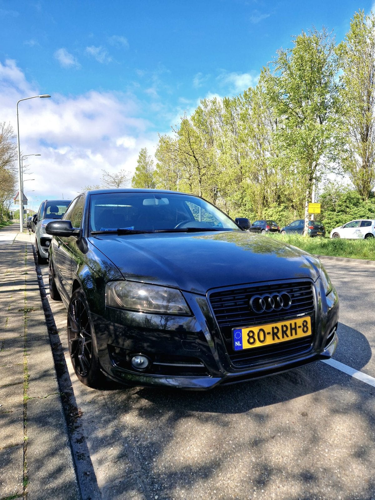 Audi A3 1.2TFSI 77KW SB S-tronic 7 2011 Zwart, Auto's, Audi, 4 cilinders, Zwart, 1200 kg, 19 km/l
