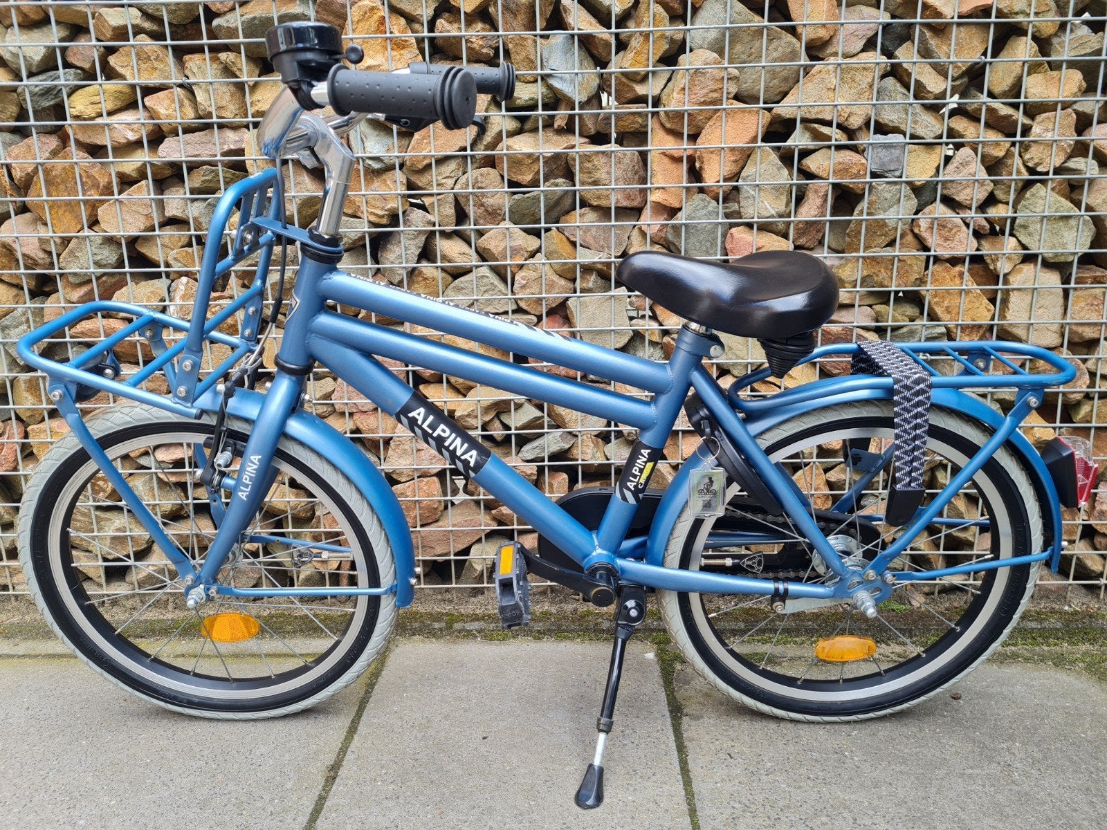 Zeer nette 18 inch Alpina Cargo jongensfiets (nagekeken), Ophalen, Terugtraprem, Alpina, Versnellingen