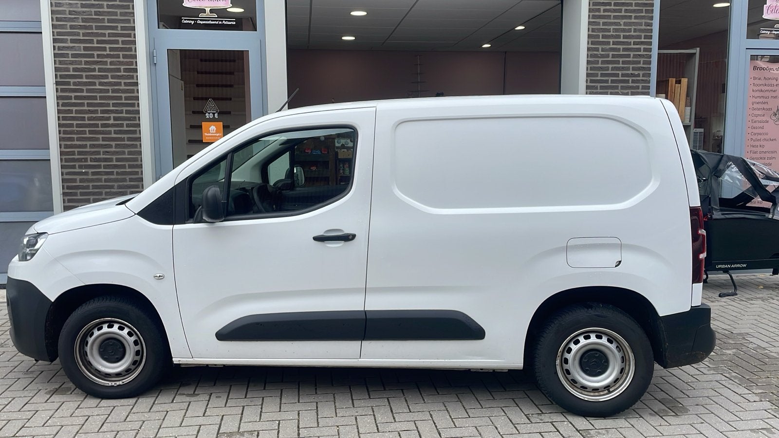 Citroen berlingo 85000km, Auto's, Stof, Citroën, Wit, Diesel