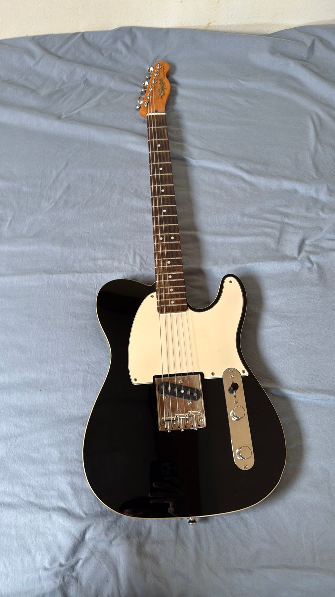 Squier FSR Classic Vibe '60s Custom Esquire IL Black, Muziek en Instrumenten, Ophalen of Verzenden, Gebruikt, Solid body, Fender