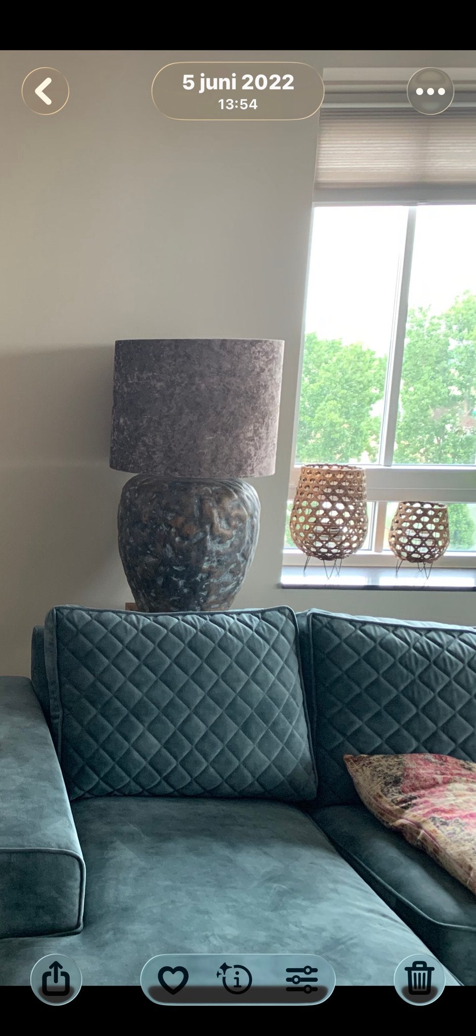 Grote PTMD lamp met kap - 75 cm hoog, Ophalen, Gebruikt, Overige materialen, Overige merken