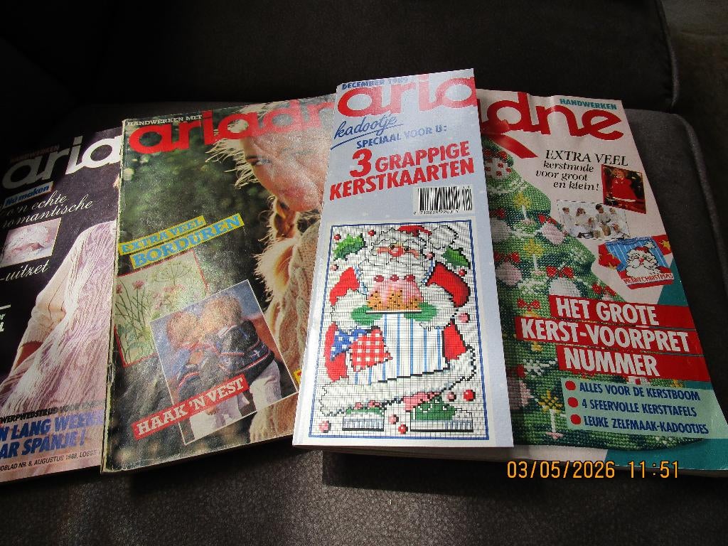 3 ariadne handwerken tijdschriften, Boeken, Ophalen of Verzenden