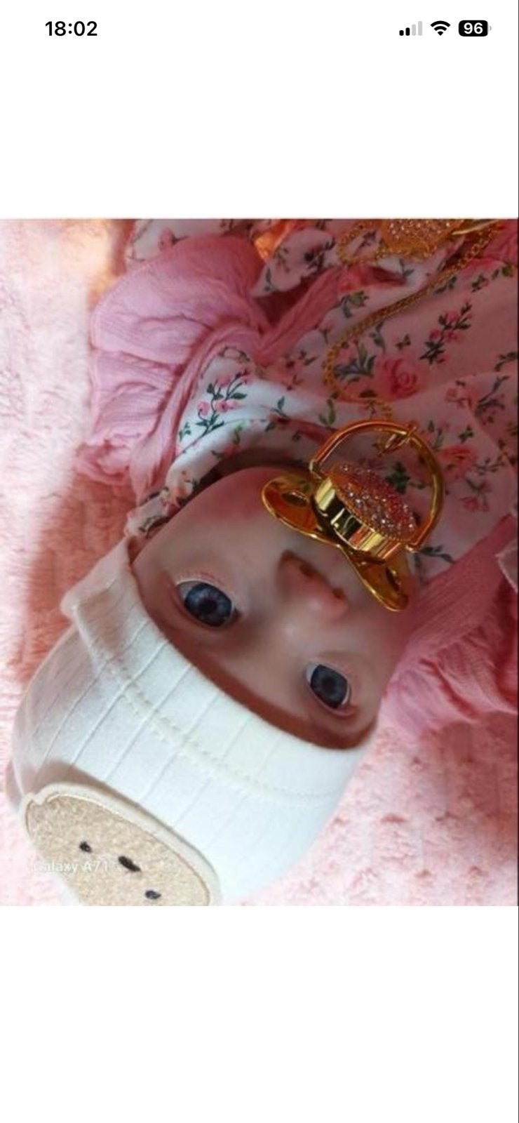 Super lieve mooie reborn babypop, Verzamelen, Poppen, Nieuw, Babypop, Levensecht of Reborn, Ophalen of Verzenden