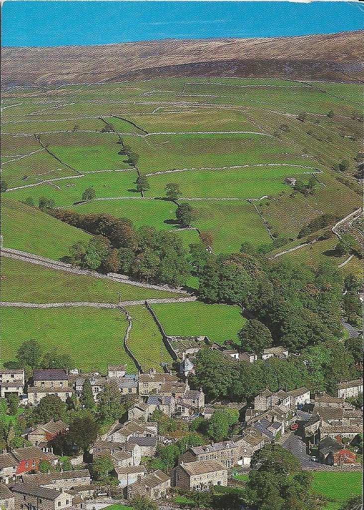Ansichtkaart  	Kettlewell (Eng)	& Wharfedale	Yorkshire Dales, Verzenden, 1980 tot heden, Gelopen, Engeland