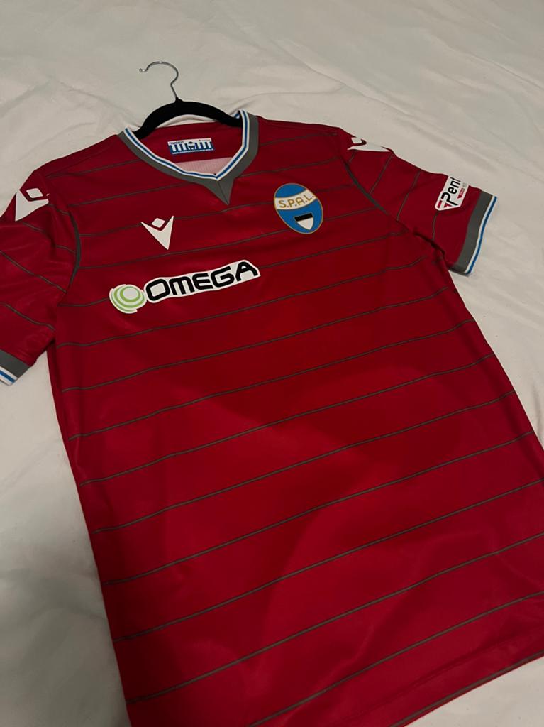 SPAL uitshirt, maat M, Maat 48/50 (M), Nieuw, Ophalen of Verzenden, Voetbal