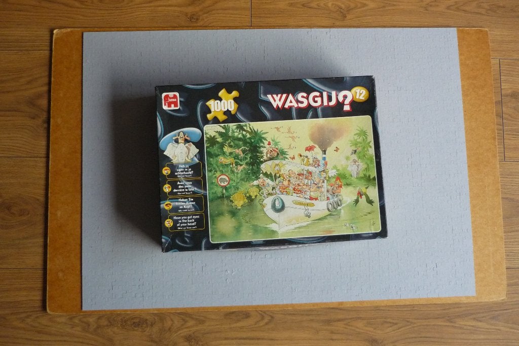 Wasgij? no.12 '' DE MONDING VAN DE RIVIER '' 1000 st., Ophalen, 500 t/m 1500 stukjes, Gebruikt, Legpuzzel