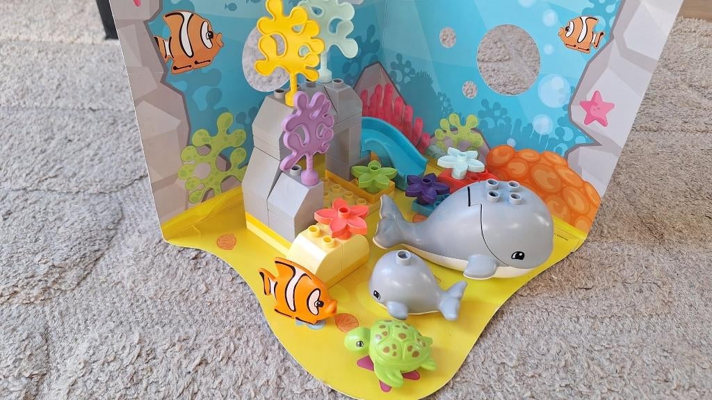 LEGO DUPLO Wilde dieren van de Zee Set 10972, Ophalen, Gebruikt, Overige thema's, Duplo