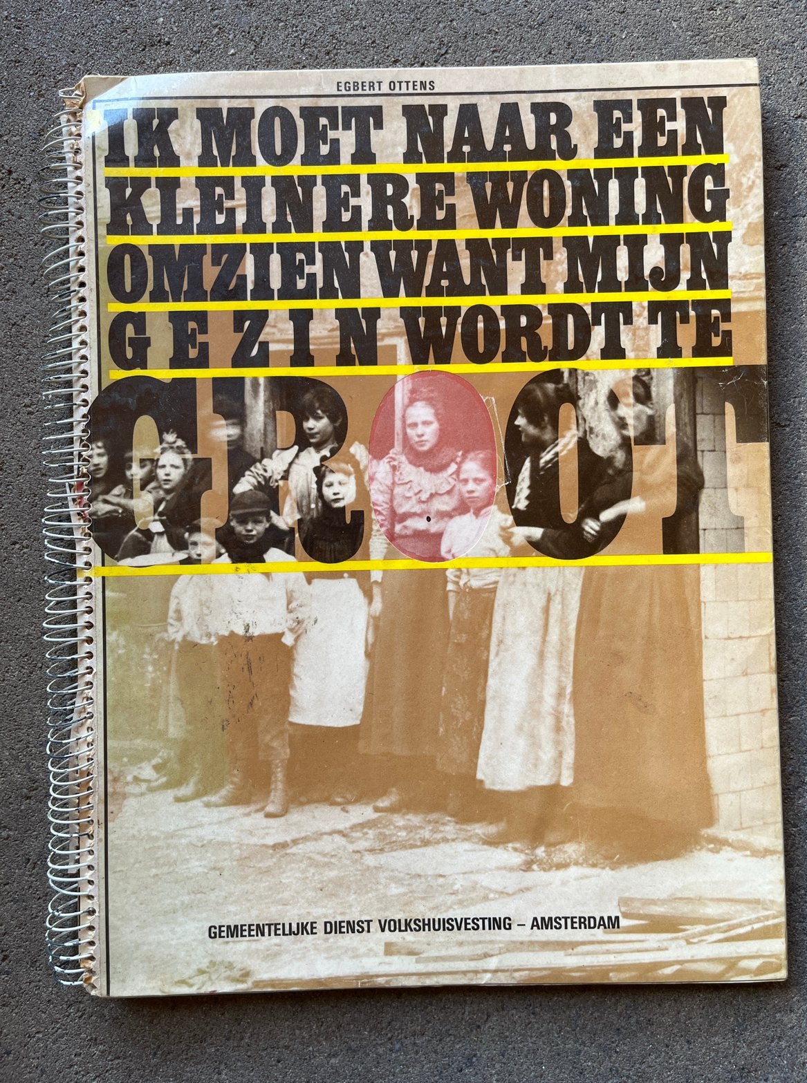 Ik moet naar een kleinere woning omzien - Egbert Ottens, Ophalen of Verzenden, 20e eeuw of later, Gelezen