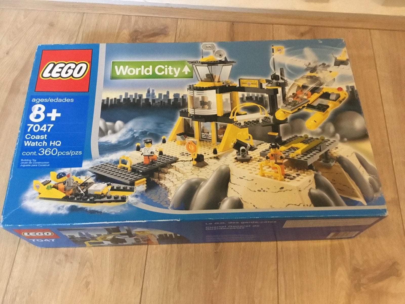 Lego 7047 Coast Watch HQ - Nieuw in ongeopende verpakking, City, Inclusief doos, Lego, Nieuw