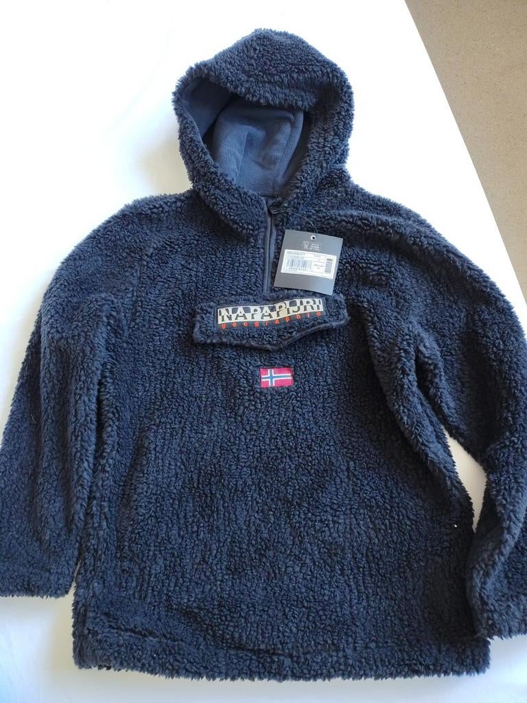 Napapijri Geographic Fleece Hoodie - Nieuw met kaartjes, Ophalen of Verzenden, Nieuw