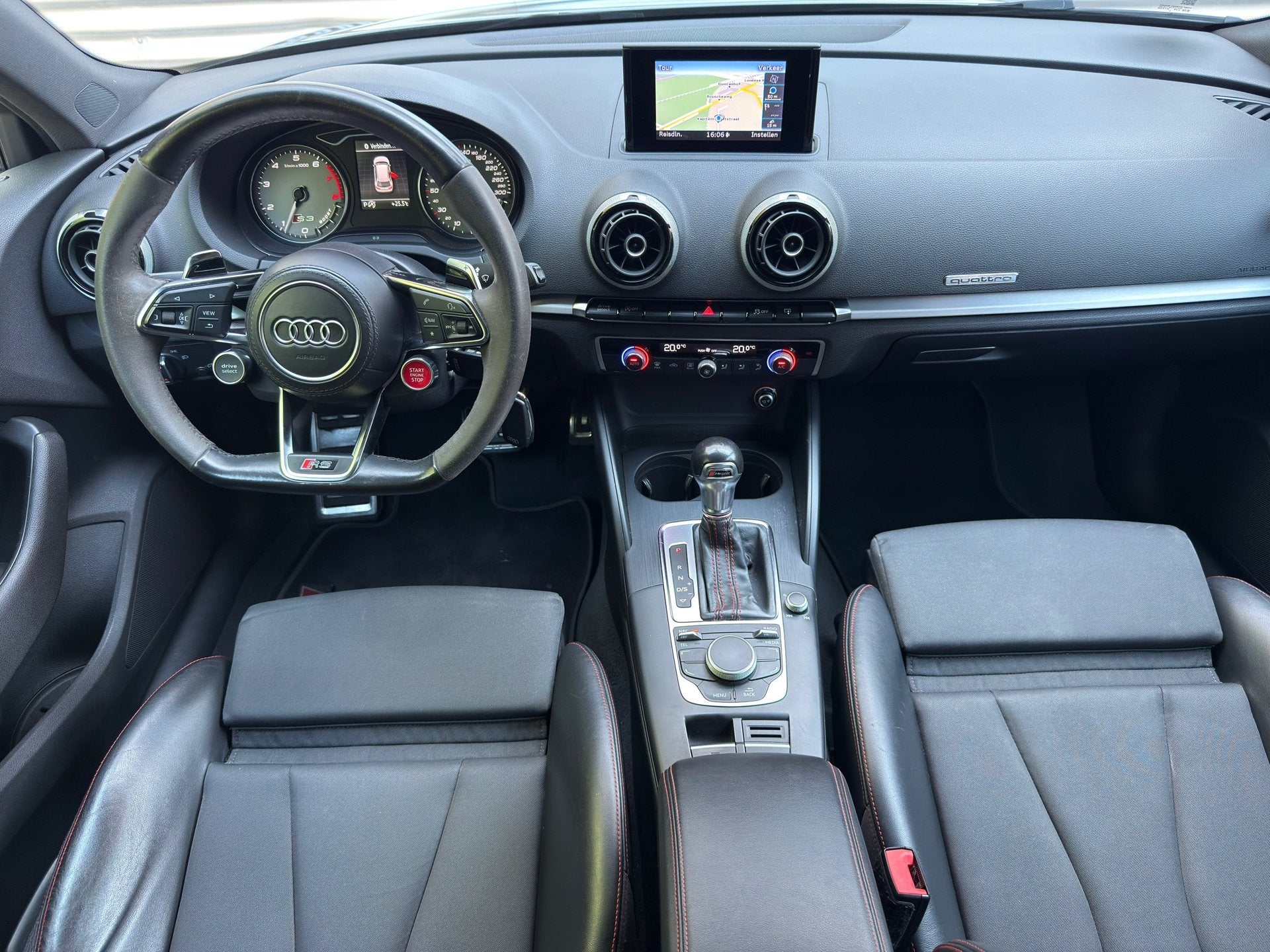 Audi S3 Sportback 2.0 TFSI S3 quattro Pro Line Plus l RS3 St, Auto's, Audi, Automaat, S3, Stof, Gebruikt
