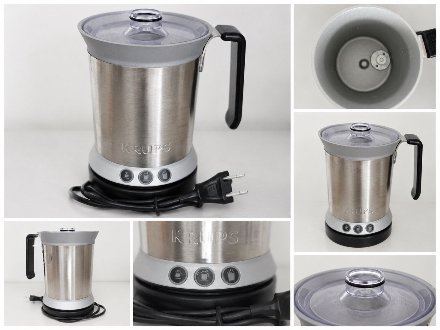 Krups Melkopschuimer - Perfect voor Latte en Cappuccino, Ophalen, Afneembaar waterreservoir, Gebruikt, Overige modellen