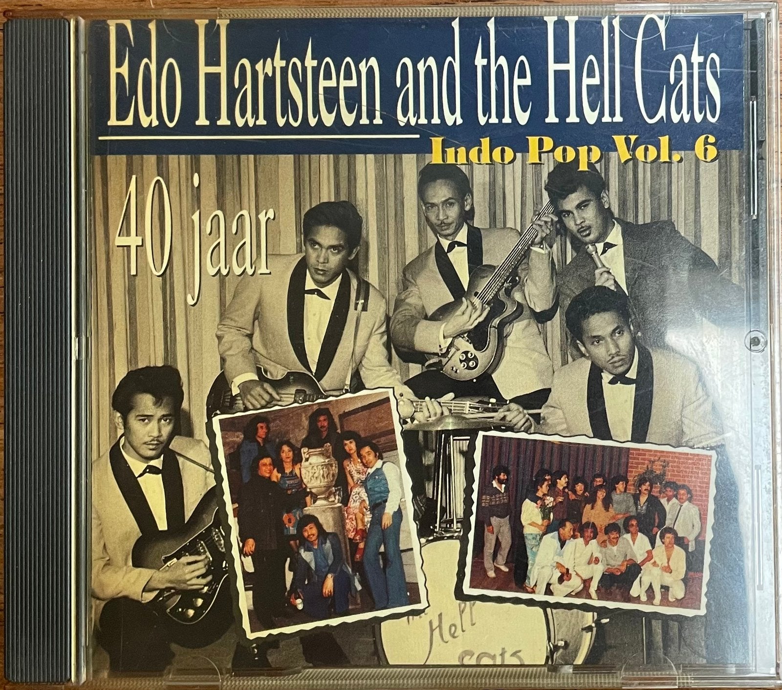 CD Indorock Edo Hartsteen & The Hell Cats (1994), Cd's en Dvd's, Ophalen of Verzenden, Zo goed als nieuw, Verzamelalbum, Rock-'n-roll