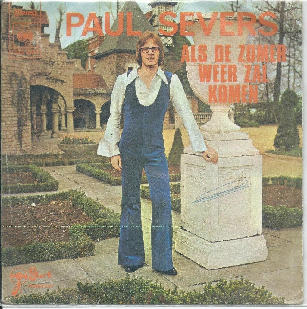 Vinyl Single Paul Severs, Ophalen of Verzenden, Gebruikt, Nederlandstalig