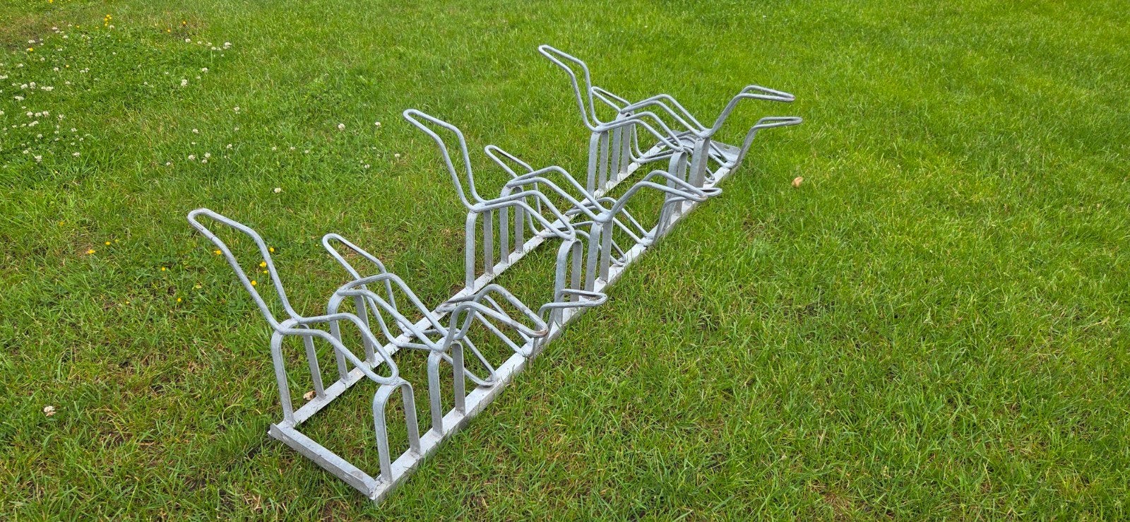 Fietsenrek voor 12 fietsen, Ophalen, Gebruikt