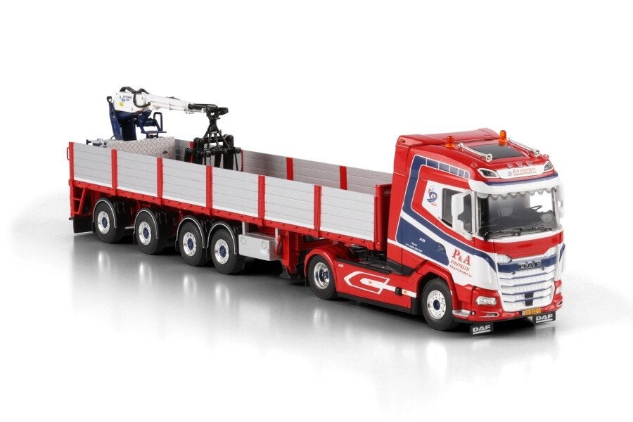 WSI DAF XG 4X2 + BRICKTRAILER  4 AXLE  P&A   FONTEIJN  NEW