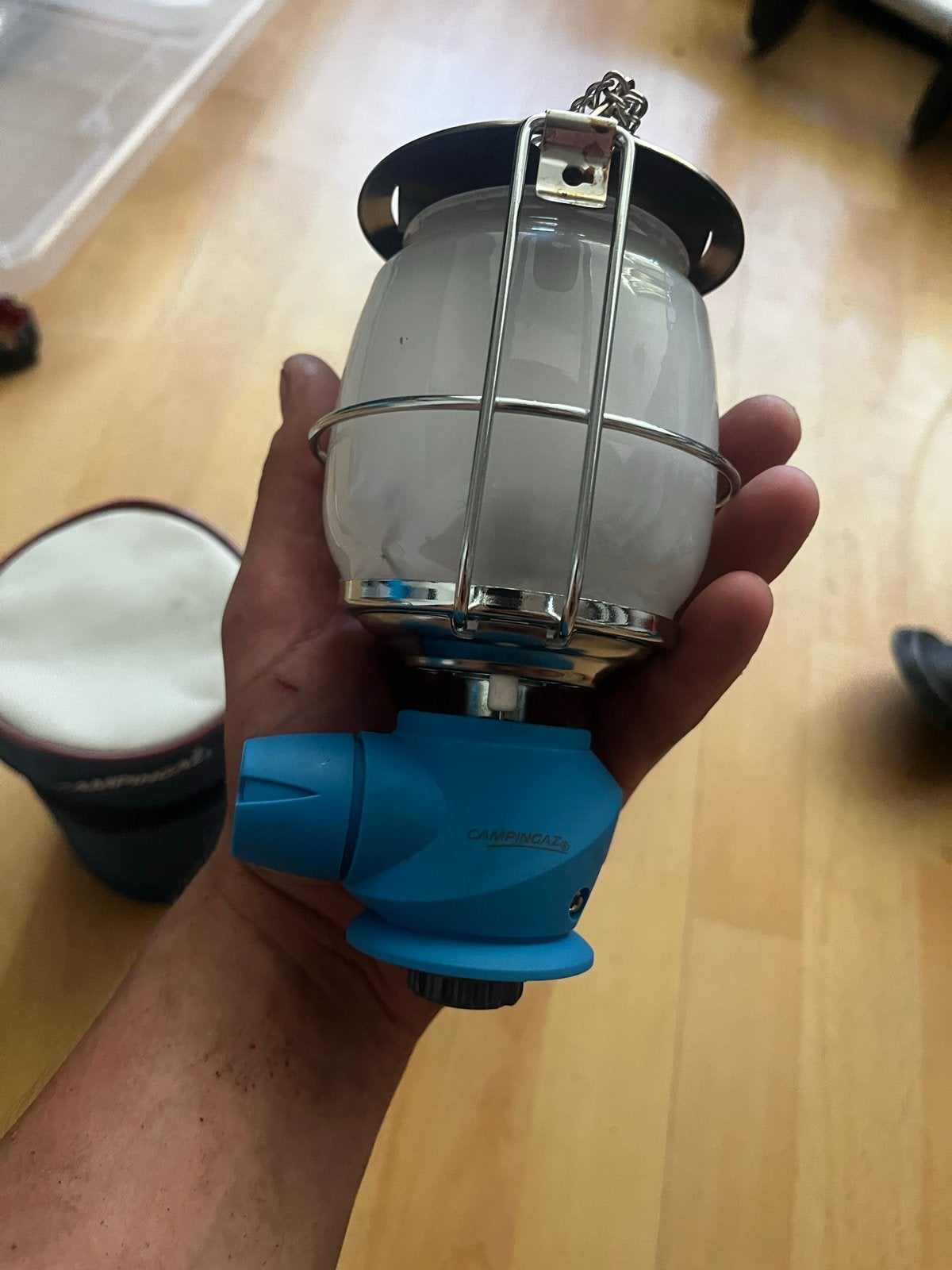 Campingaz Lumogaz Plus C206 GLP Gaslamp - Zo goed als nieuw, Ophalen of Verzenden, Zo goed als nieuw