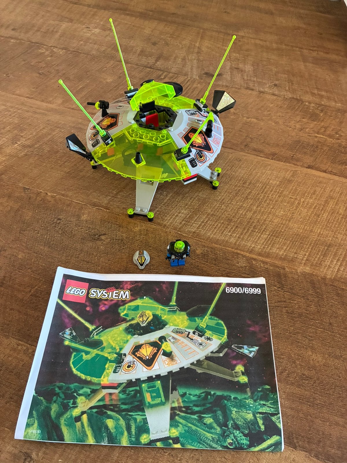Vintage Lego 6999 UFO Moederschip special edition, Gebruikt, Overige thema's, Lego, Ophalen of Verzenden
