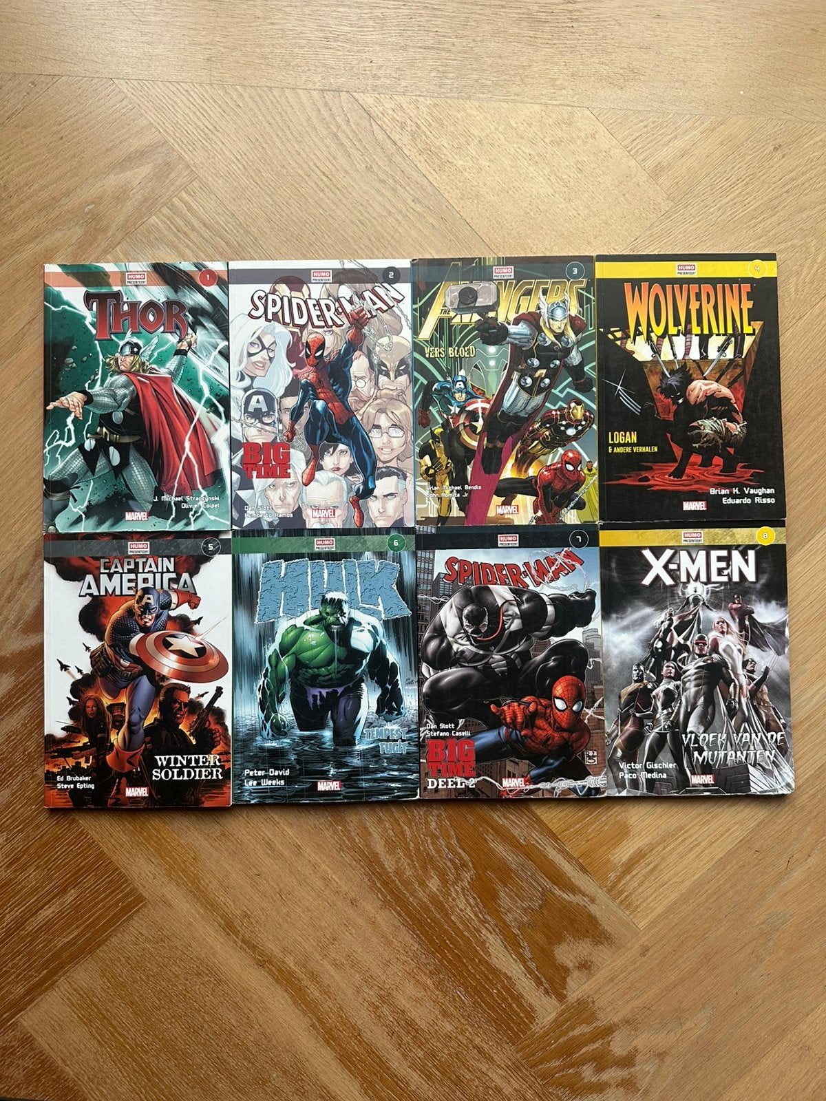 Humo presenteert Marvel Volledige reeks, Ophalen of Verzenden, Zo goed als nieuw, Filmspecifiek