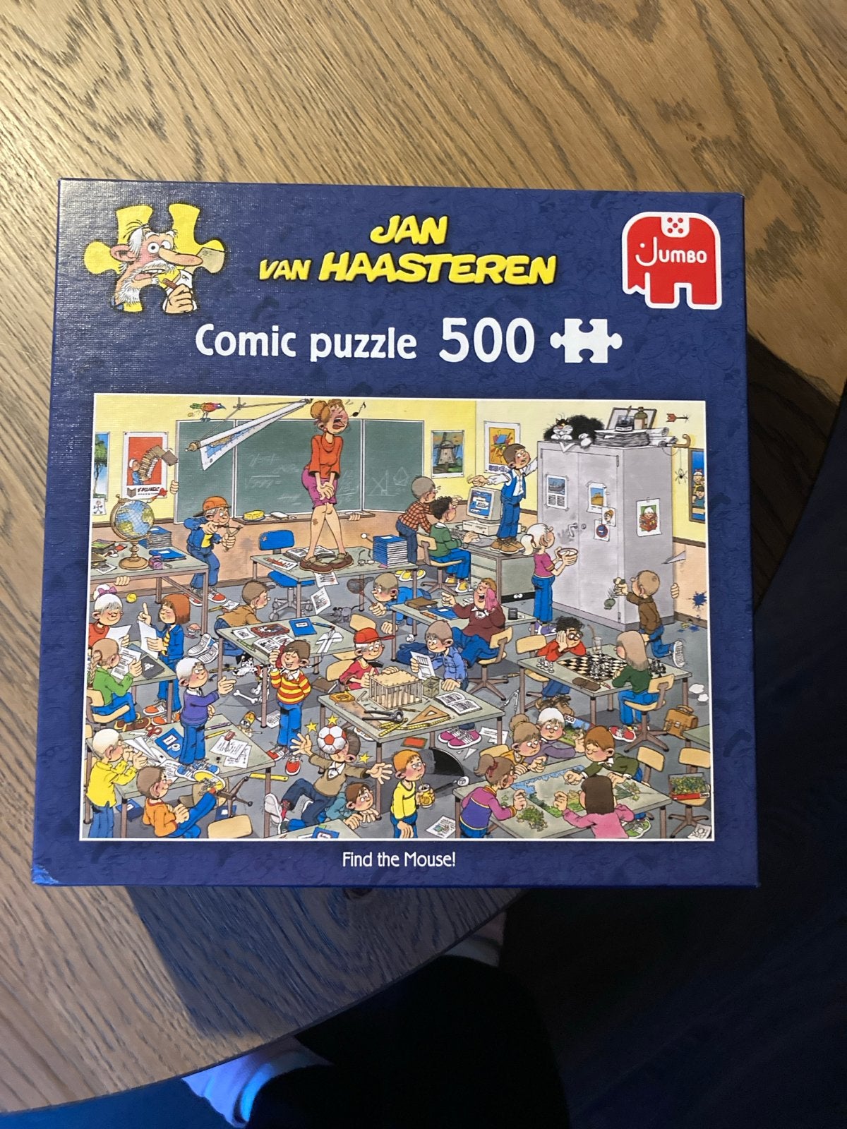 Jan van Haasteren Comic Puzzel 500 stukjes - School, Hobby en Vrije tijd, Ophalen of Verzenden, 500 t/m 1500 stukjes, Gebruikt