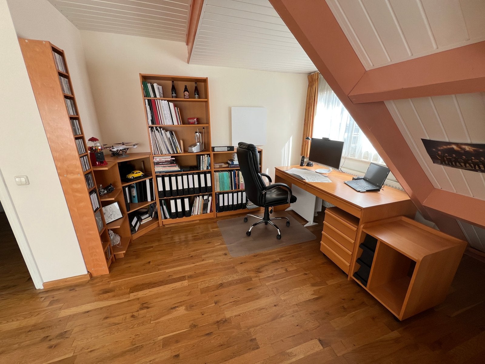 IKEA Anton Bureau- en Kastcombinatie - Zo goed als nieuw, Ophalen, Bruin, Zo goed als nieuw, IKEA