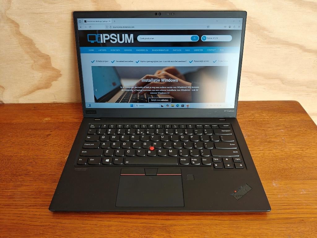 Lenovo Thinkpad X1 Carbon | i5 10210u | 8gb DDR4 | 250gb SSD, Lenovo, 256 GB, Qwerty, 8 GB