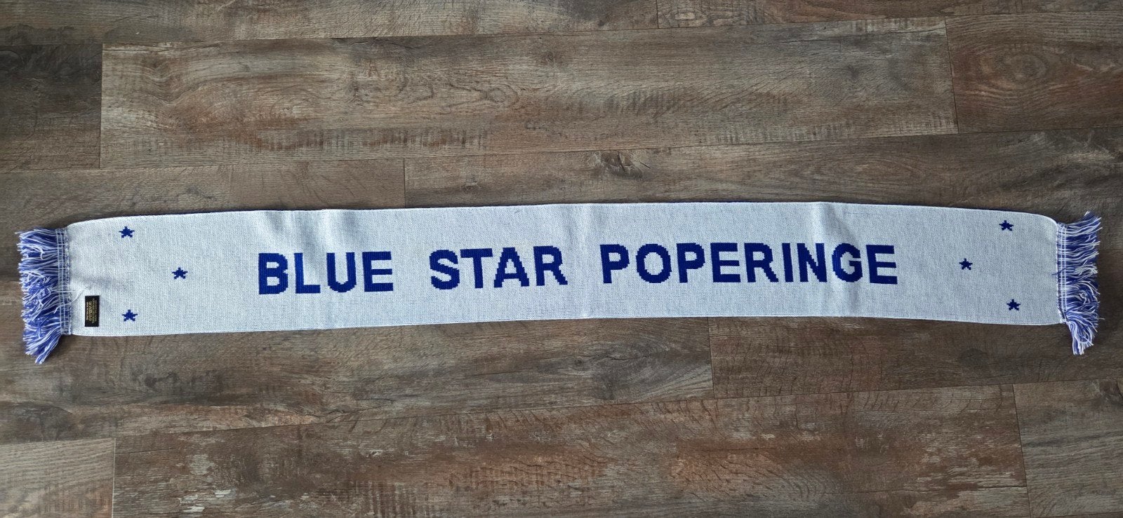 Sjaal Blue Star Poperinge (België), Ophalen of Verzenden, Zo goed als nieuw, Buitenlandse clubs, Vaantje of Sjaal