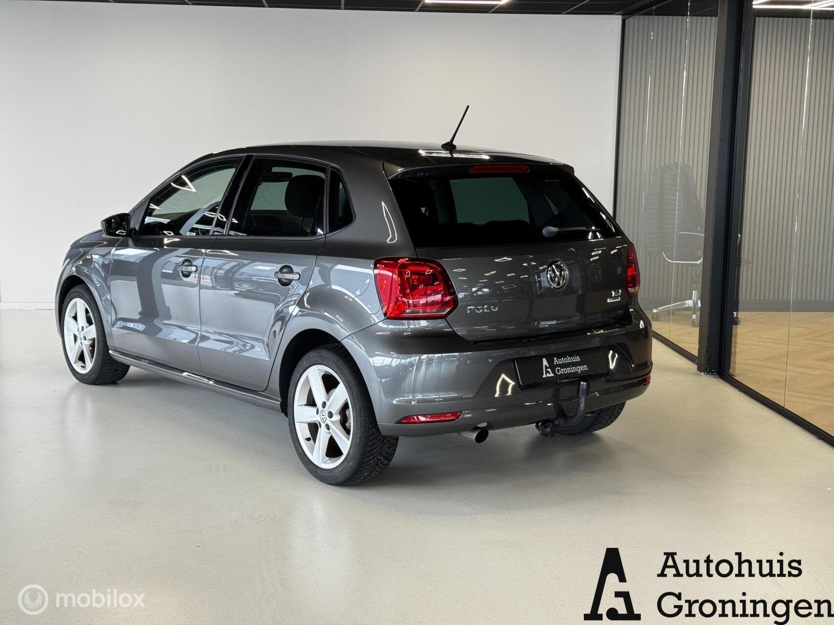 Volkswagen Polo 1.2 TSI Highline Automaat | Climate | Cruise, Stof, 4 cilinders, 1039 kg, Origineel Nederlands