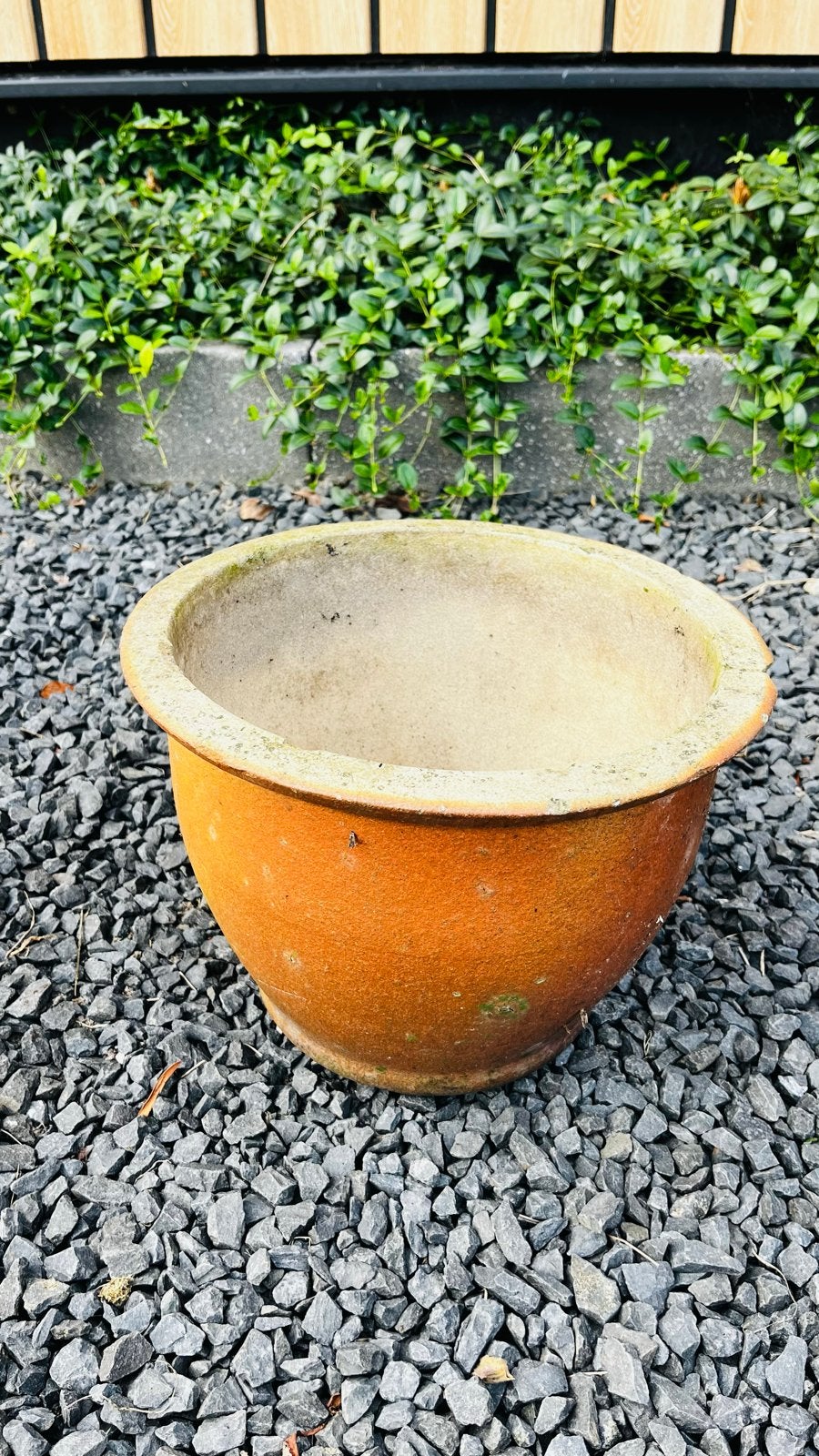 Terracotta bloempot, Gebruikt, Rond, Binnen, Minder dan 40 cm