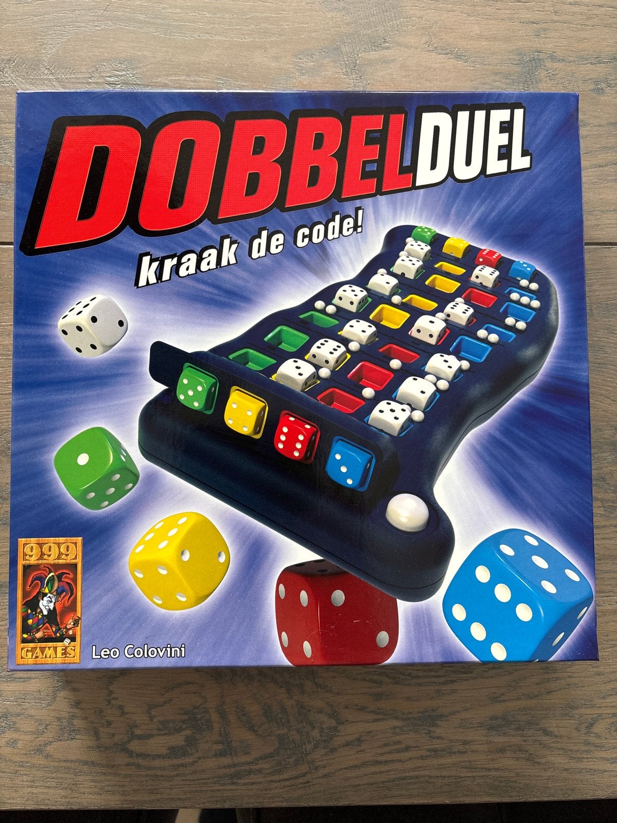 Dobbeldduel: Kraak de code! - Strategisch dobbelspel, Een of twee spelers, Ophalen, Zo goed als nieuw