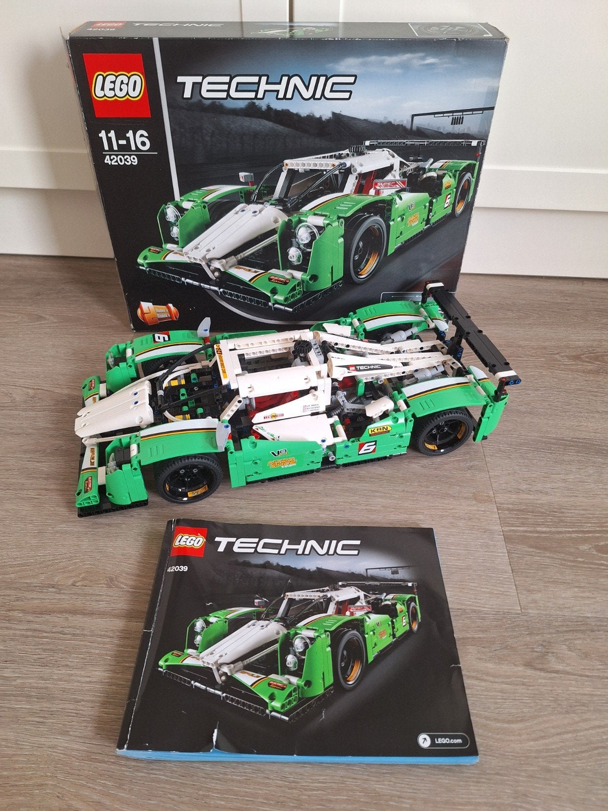 LEGO Technic 42039 LeMans 24-uur Racewagen, Compleet, Gebruikt, Lego, Ophalen of Verzenden