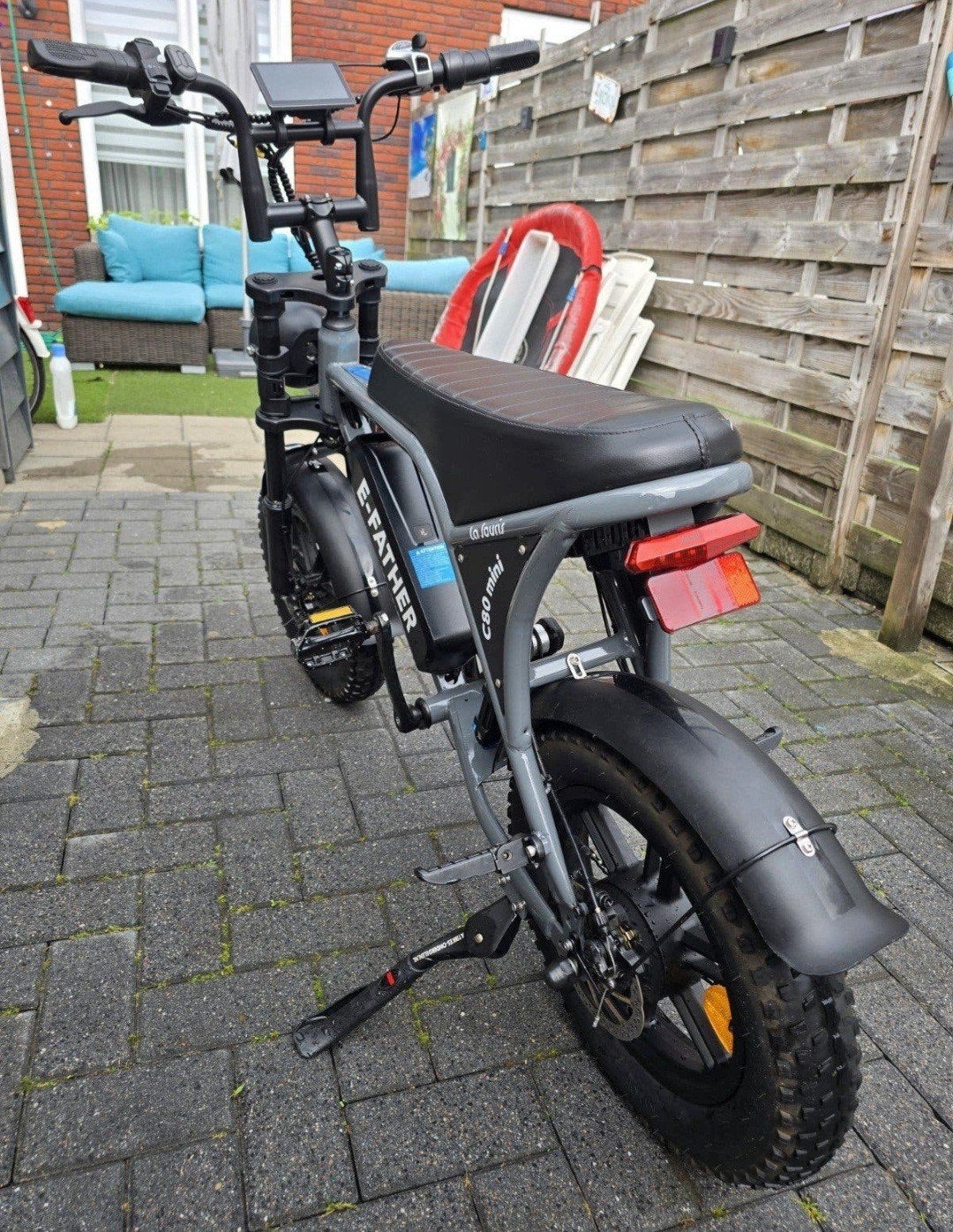 la souris E-FATBIKE C80 mini, Ophalen