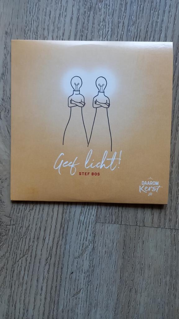 CD Stef Bos - Geef Licht, Ophalen of Verzenden, Zo goed als nieuw, Koren of Klassiek
