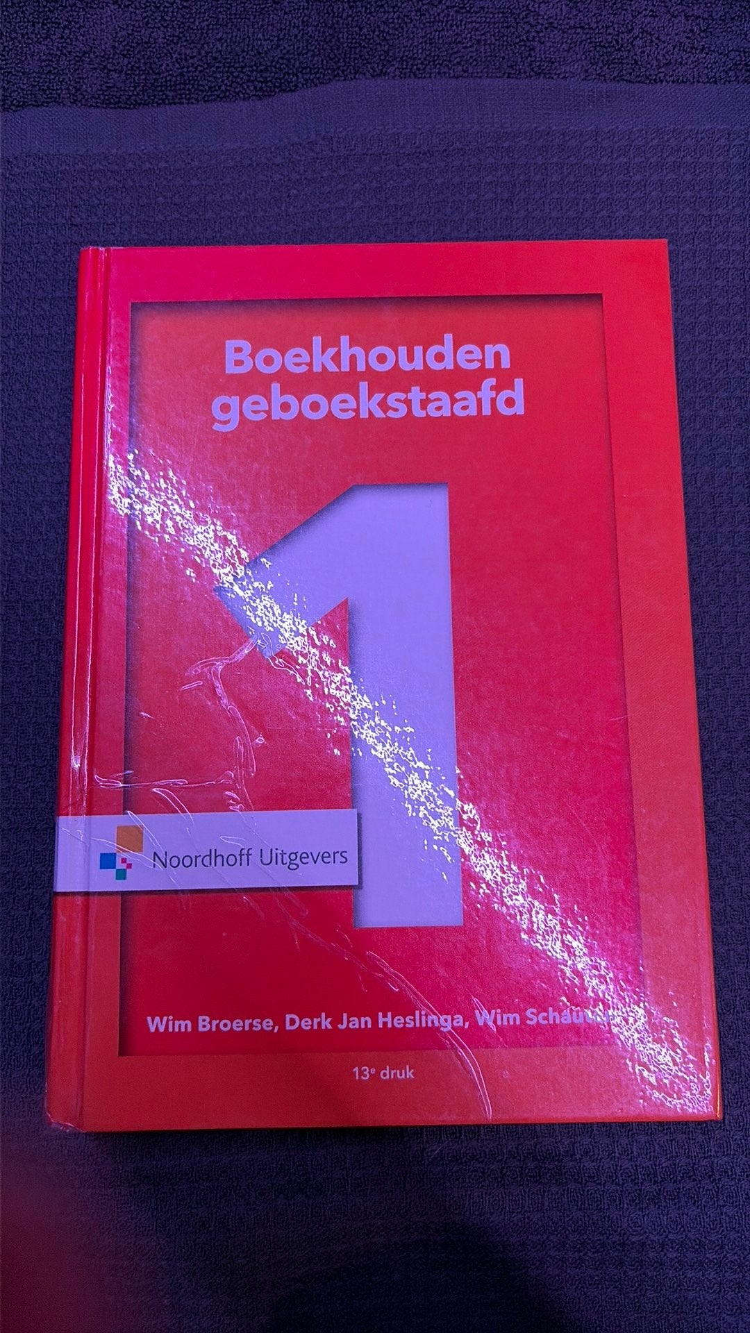 Boekhouden geboekstaafd 1 theorieboek, Boeken, Ophalen of Verzenden, Zo goed als nieuw