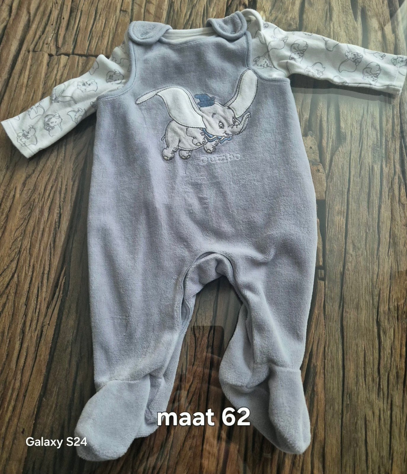 Dumbo boxpakje maat 62, Ophalen of Verzenden, Zo goed als nieuw, Pakje, Dumbo